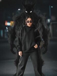 Emotional ghost girl horror scene created with Gemini AI 2026