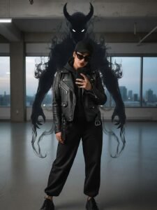 Aesthetic ghost girl AI image for horror storytelling 2026