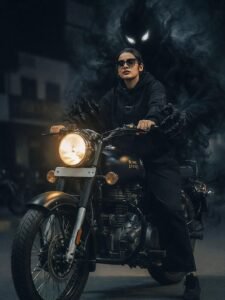 Mystery ghost girl AI artwork using Gemini horror prompt 2026