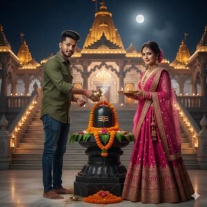 couples ai photo editing maha shivratri 