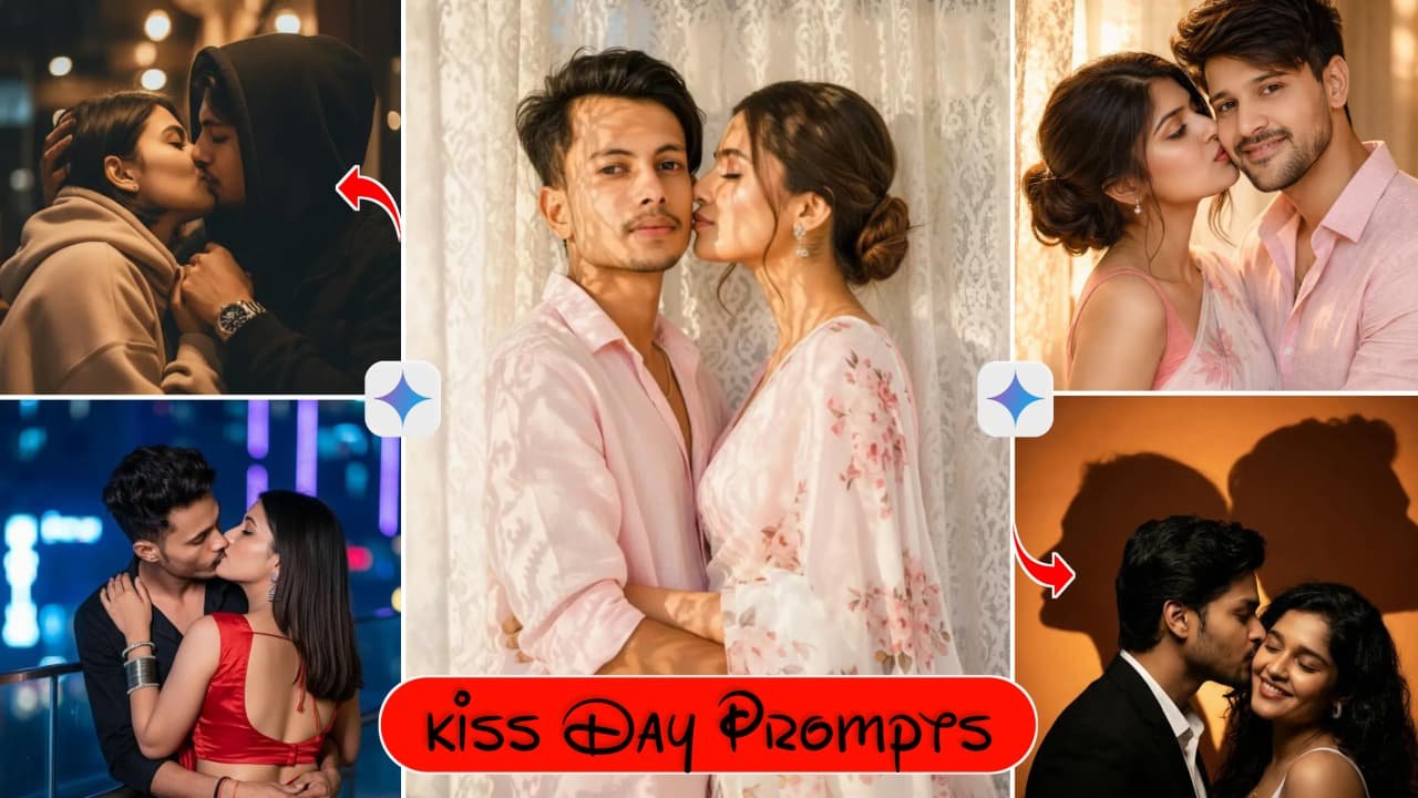 Best Kiss Day Gemini Photo Editing Prompts