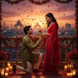 rose day gemini ai photo editing 