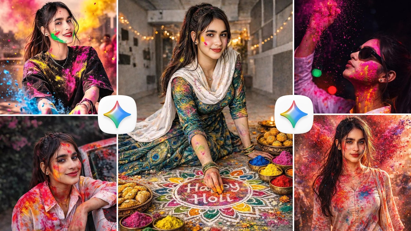 holi gemini photo editing