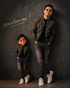 Miniature Me Chat gpt ai photo editing trends