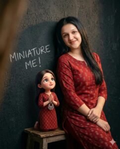 Miniature Me Chat gpt ai photo editing trends