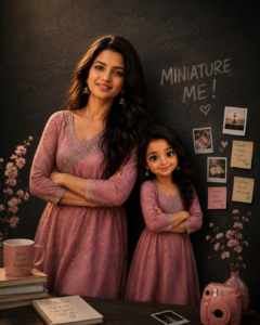 Miniature Me Chat gpt ai photo editing trends 2026