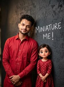 Miniature Me Chat gpt ai photo editing trends
